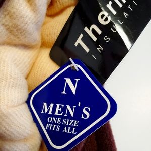 Thermal Insulation men's brown gloves